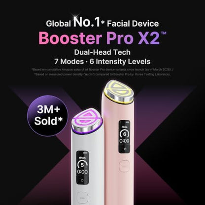 medicube PDRN Serum & Device Duo: PDRN Peptide Serum & Booster Pro X2 Pink