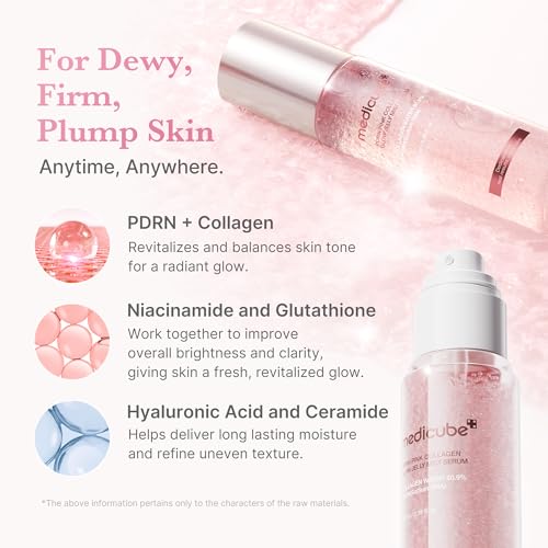 medicube Jelly Mist Serum Duo - PDRN Collagen & Kojic Acid Jelly Mist