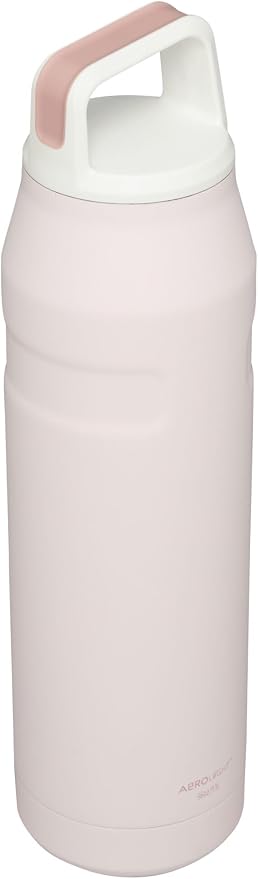Stanley IceFlow Cap and Carry Water Bottle | Wide Mouth Twist Lid | Lightweight & Leakproof for Travel & Sports | Insulated Stainless Steel | BPA-Free