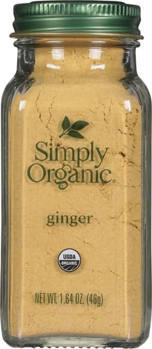 Simply Organic Ground Ginger Root, 1.64 Ounce | Pack of 2 | Non GMO | Non Irradiated | Sweet & Savory