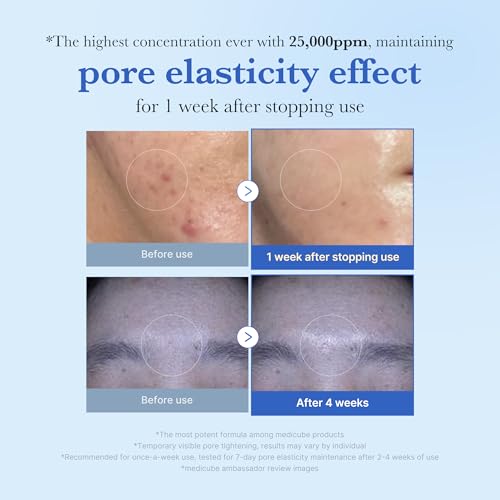medicube Exosome Shot Zero 25,000 PPM Spicule Facial Serum | Liquid Skin Booster Serum | Exosome, AHA+BHA+PHA | Pore Care, Dead Skin Cells, Skin Texture | Korean Skincare, 0.43 fl.oz (Pack of 2)