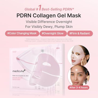 medicube Gel Mask Trio – PDRN, NAD, Kojic Acid Hydrogel Mask Set (3-Pack)