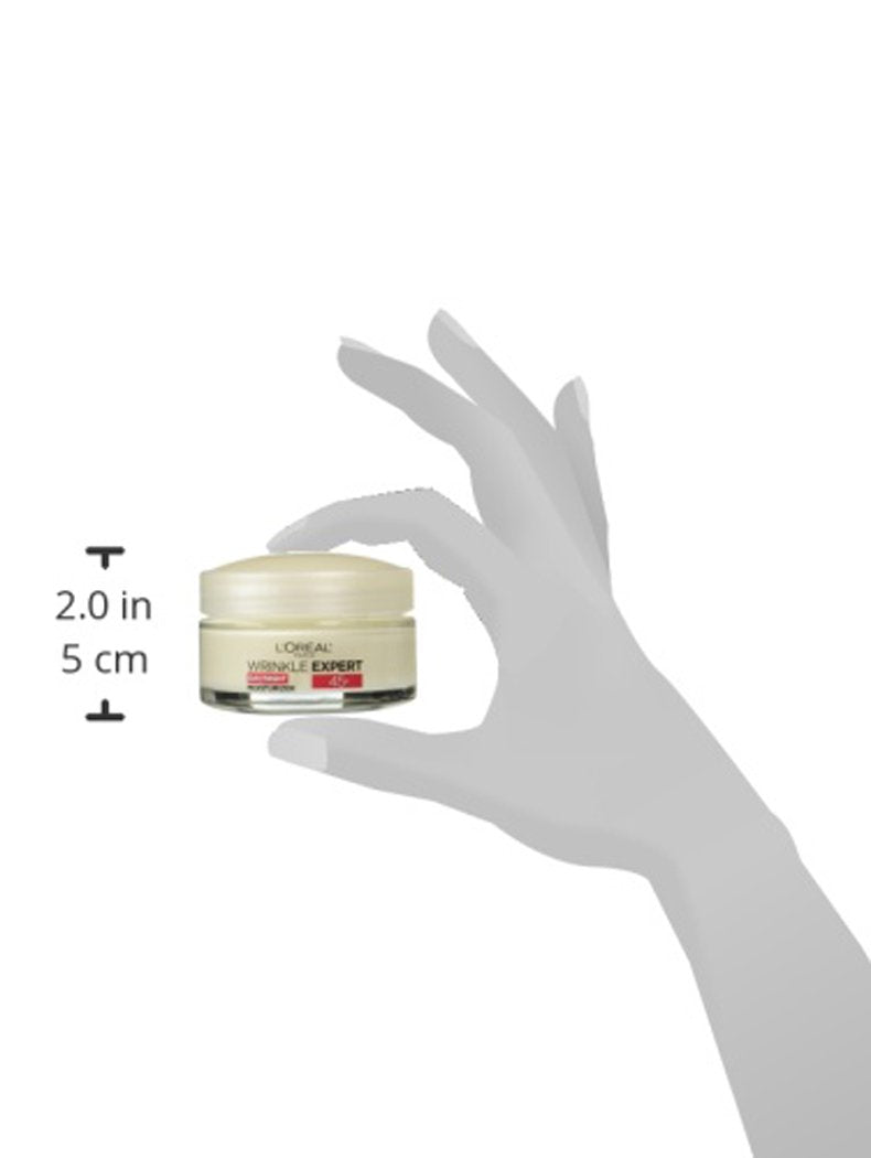 L'Oreal Paris Wrinkle Expert 45+ Anti-Aging Face Moisturizer with Retino-Peptide, Non-Greasy, Suitable for Sensitive Skin, 1.7 fl. Oz