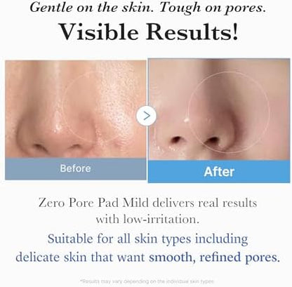 medicube Cleanse & Swipe Duo for Delicate Skin, Zero Pore Pad Mild & Zero Foam Cleanser