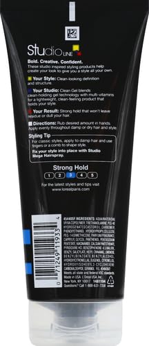 L'Oreal Paris Studio Line Clear Minded Clean Gel - Strong Hold 6.8 fl; oz. (Pack of 2)