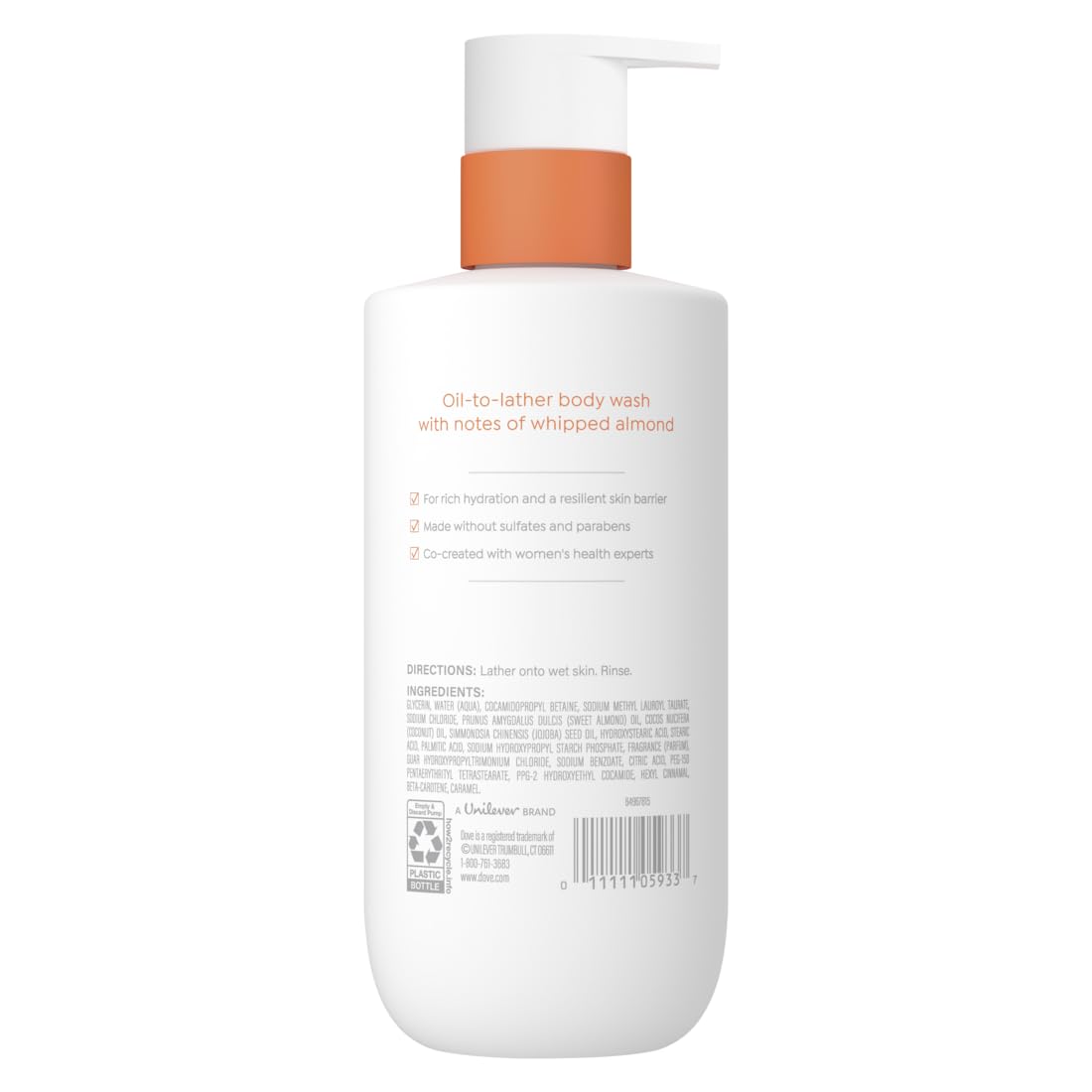 Dove Shower Body Oil Wash for Women - Ultra‑Moisturizing Feminine Wash For Dry & Itchy Skin, 14.2 oz (Pack of 4) Visit the Dove Store