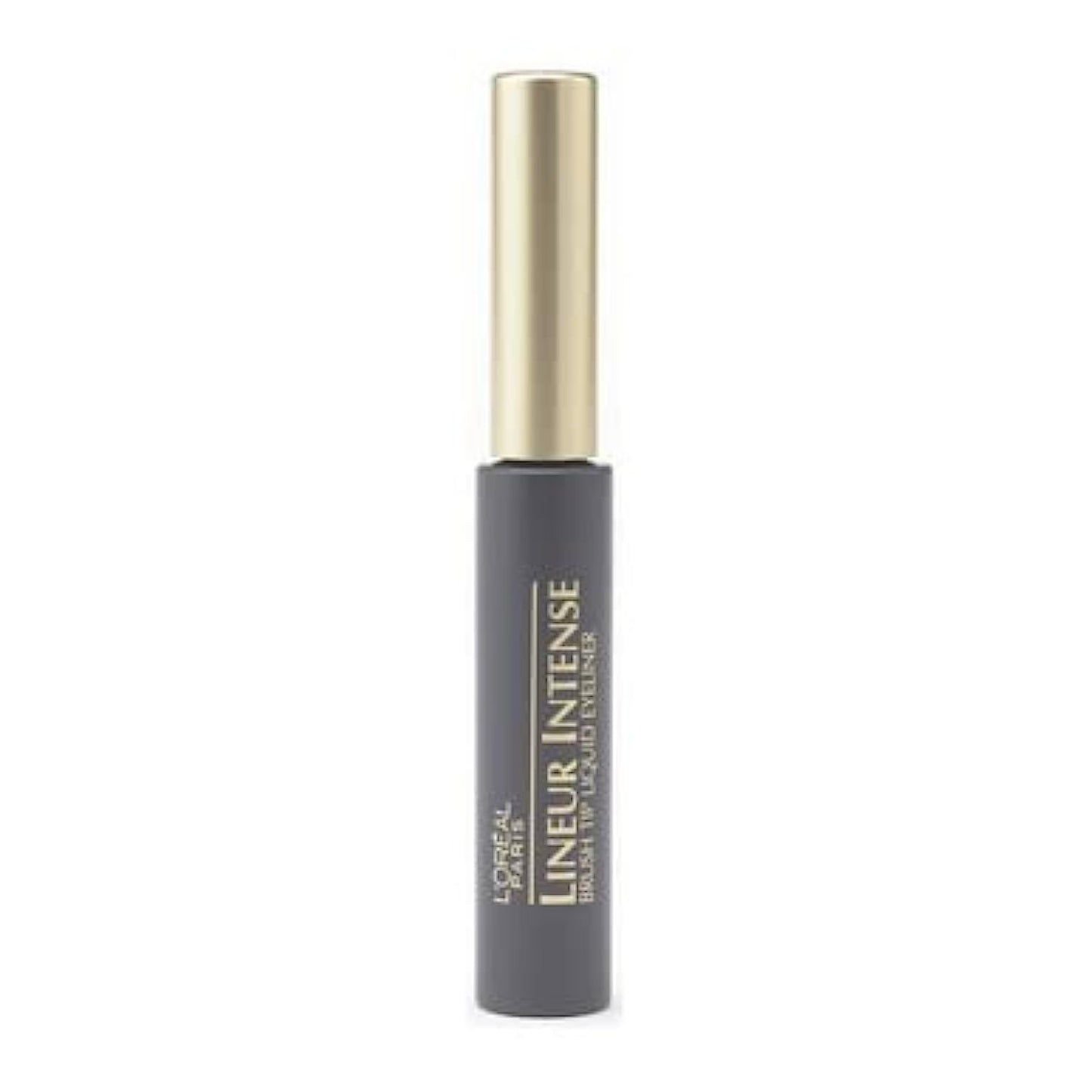 L'Oreal Paris Makeup Lineur Intense Brush Tip Liquid Eyeliner,Black,0.24 fl oz.,(Pack of 2)
