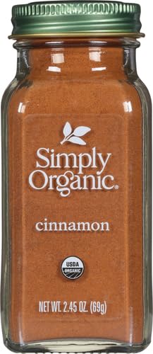 Simply Organic Ground Cinnamon Certified Organic, 2.45 Oz
