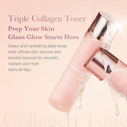 medicube Triple Collagen Prep & Glow Duo - Triple Collagen Cream and Toner