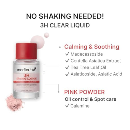 medicube 3H Overnight Drying Lotion for Targeted Spot Care (Pack of 2)