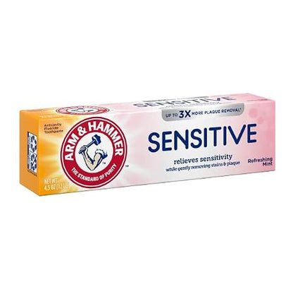 ARM & HAMMER Sensitive Teeth & Gums Toothpaste 4.5 oz (Pack of 2)