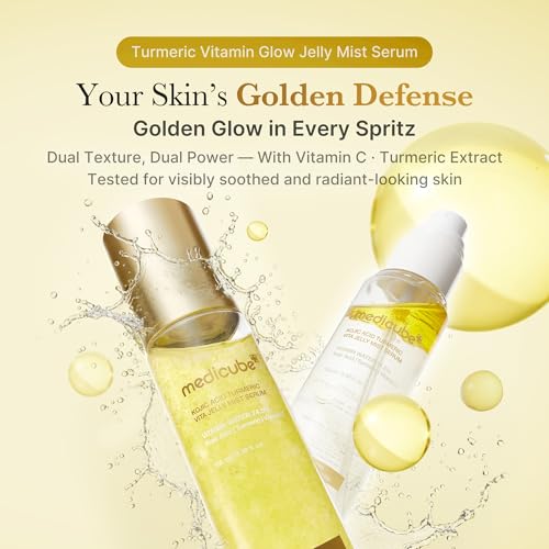 medicube Jelly Mist Serum Duo - PDRN Collagen & Kojic Acid Jelly Mist
