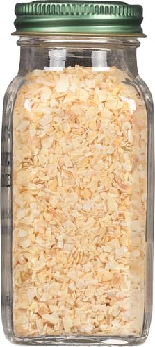 Simply Organic Certified Organic Minced White Onion, 2.21-Ounce Jar, Warm, Sweet, Salty Flavor For Stews & Soups, Kosher (Pack of 2)