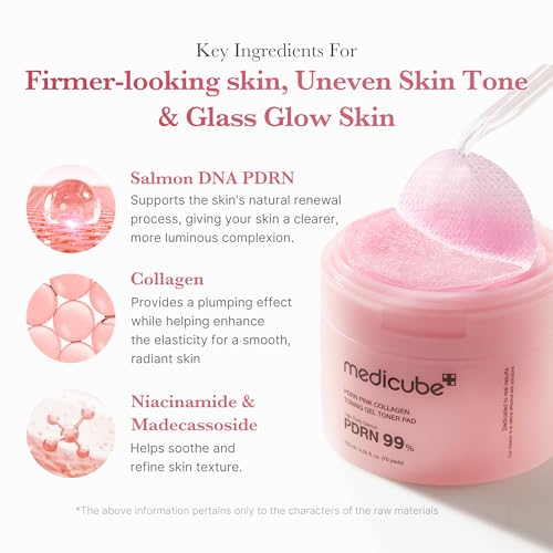 medicube PDRN Uneven Skin Care Duo - PDRN Cleansing Oil & Toner Pads