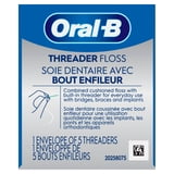(2 pack) Oral B Threader Floss for Braces and Dental Work, 30 Count