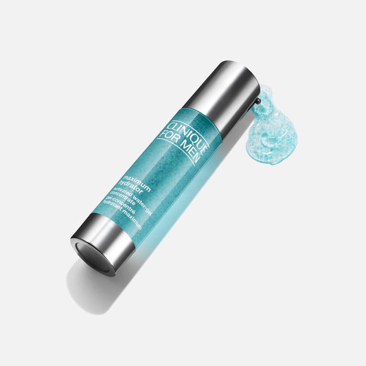 Clinique For Men Maximum Hydrator Activated Water-Gel Concentrate | Lightweight Moisturizer | 72-Hour Hydration | All Skin Types, 1.6 Fl Oz