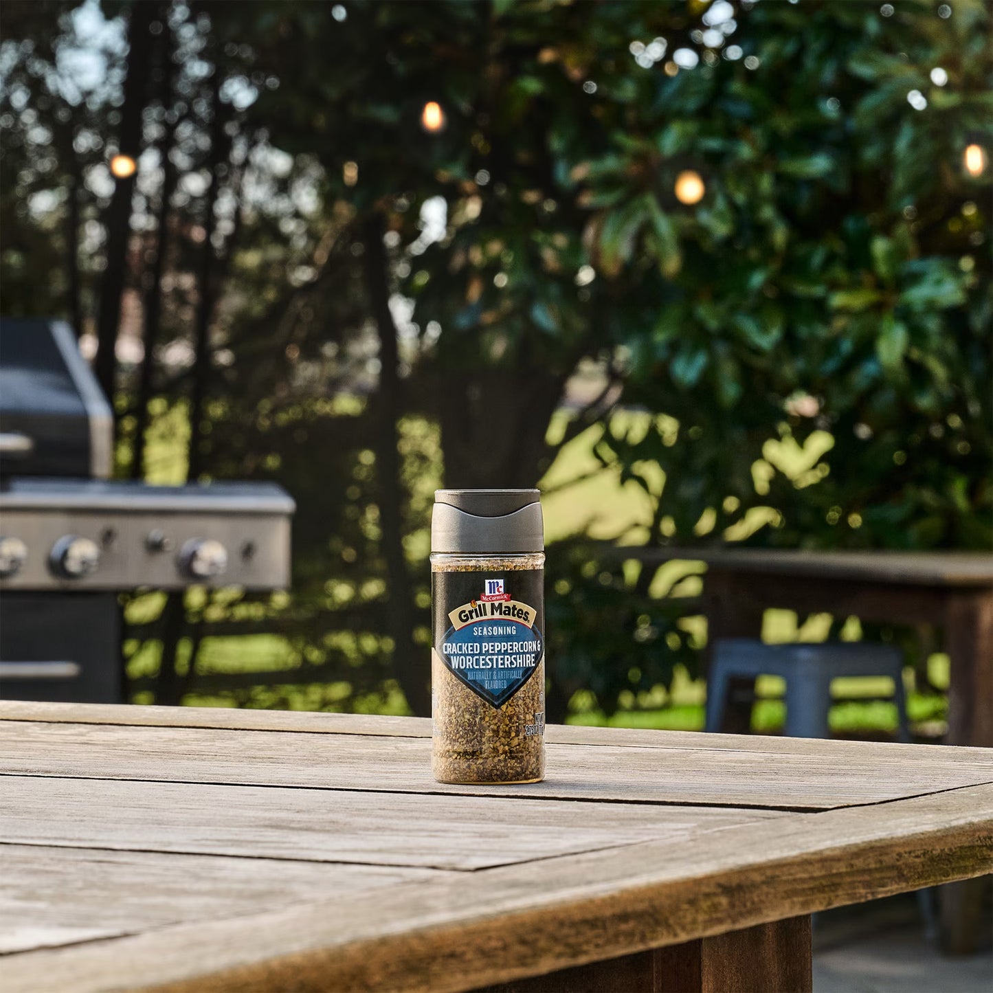 Grill Mates Kosher Cracked Peppercorn & Worcestershire Seasoning, 2.75 oz Bottle