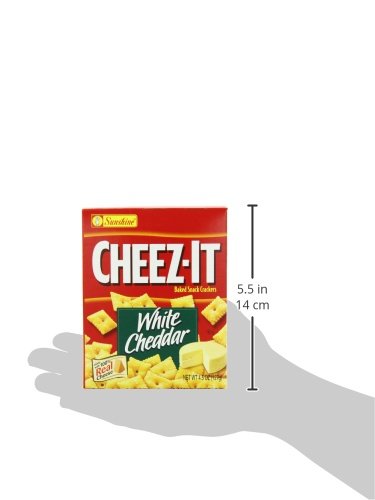Kelloggs Keebler Cheez-It White Cheddar, 4.50-Ounce (Pack of 12)