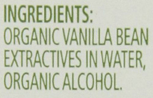 Simply Organic Pure Madagascar Vanilla Extract, 4-Ounce Glass Jar, Certified Organic, Sugar-Free Flavor For Smoothies (Pack of 2)