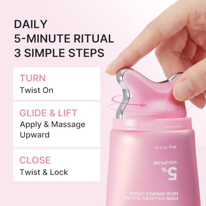 medicube Face & Body Firming Duo, NAD+ Firming Serum & PDRN Gua Sha Cream