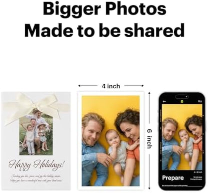 KODAK Dock Plus 4x6 Photo Printer, Smartphone Docking, 4PASS, 130 Sheets