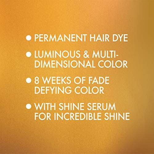 L’Oreal ParisSuperior Preference Fade-Defying Color and Shine System, Level 3 Permanent, Dark Brown/Natural 4 (Pack of 3)