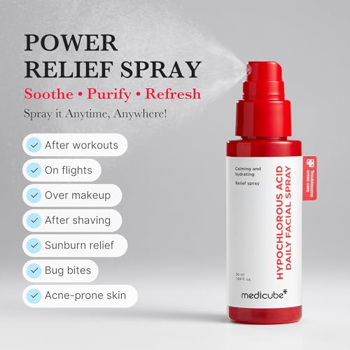 medicube Power Soothing Spray Duo - Hypochlorous Acid Full & Mini Set