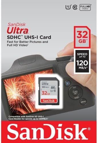 Kodak Pixpro FZ45 Digital Camera Bundle, Includes: SanDisk 32GB Memory Card, Spare Batteries, Hard Shell Camera Case and Card Reader (5 Items) (Black)