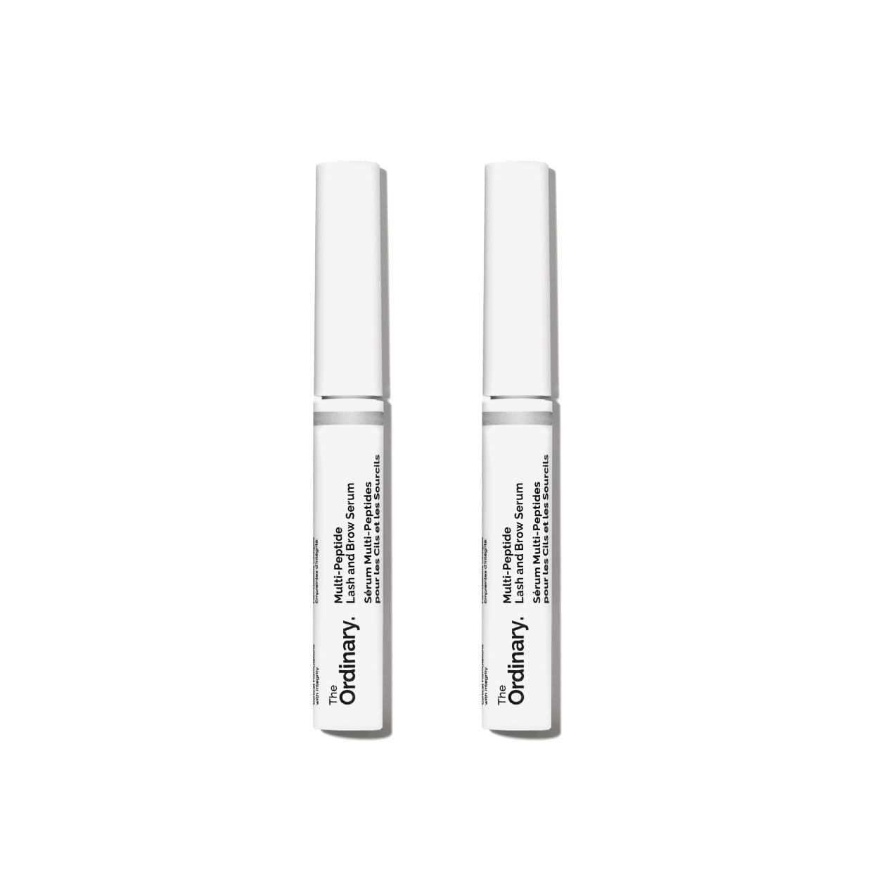 The Ordinary Multi-Peptide Lash and Brow Serum, Peptide-Powered Formula for Thicker, Fuller Looking Lashes & Brows (Pack of 2)