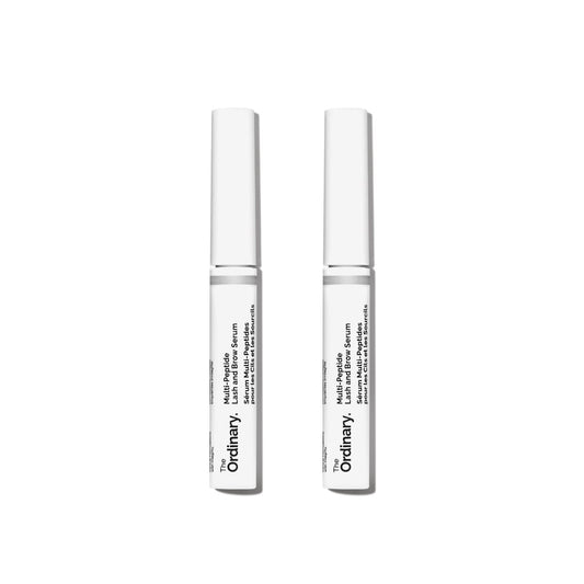 The Ordinary Multi-Peptide Lash and Brow Serum, Peptide-Powered Formula for Thicker, Fuller Looking Lashes & Brows (Pack of 2)