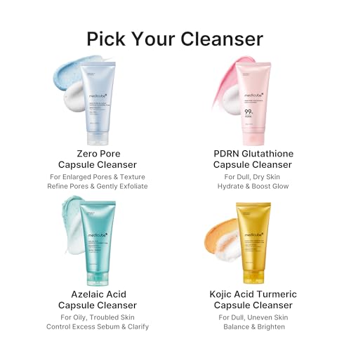 medicube Facial Cleanser Turmeric Capsule Foam Cleanser (Pack of 2)