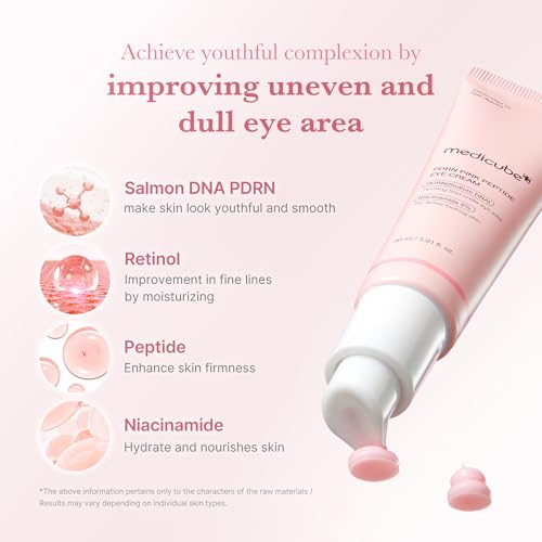 medicube PDRN Lift & Firm Duo - PDRN Gua Sha Wrinkle Cream and Eye Cream