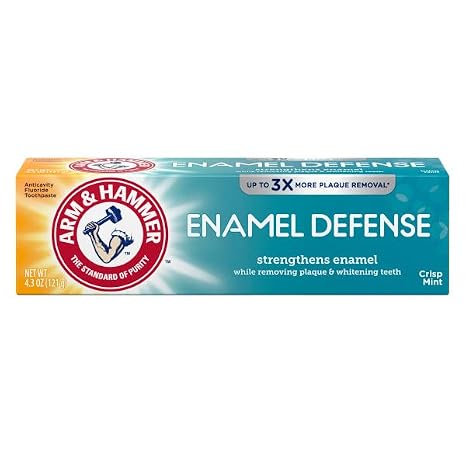 Arm & Hammer Toothpaste Truly Radiant Bright & Strong 4.3 Ounce (127ml) (3 Pack)