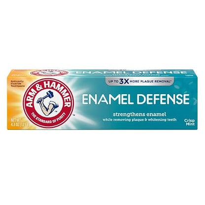 Arm & Hammer Toothpaste Truly Radiant Bright & Strong 4.3 Ounce (127ml) (3 Pack)