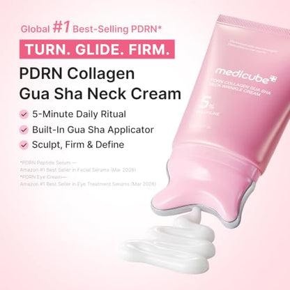 medicube Age Backwards Kit: Gua Sha Cream and PDRN Caffeine Eye Patches
