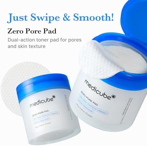 medicube For All Skin Types Duo - Zero Pore Pads and PDRN Peptide Serum