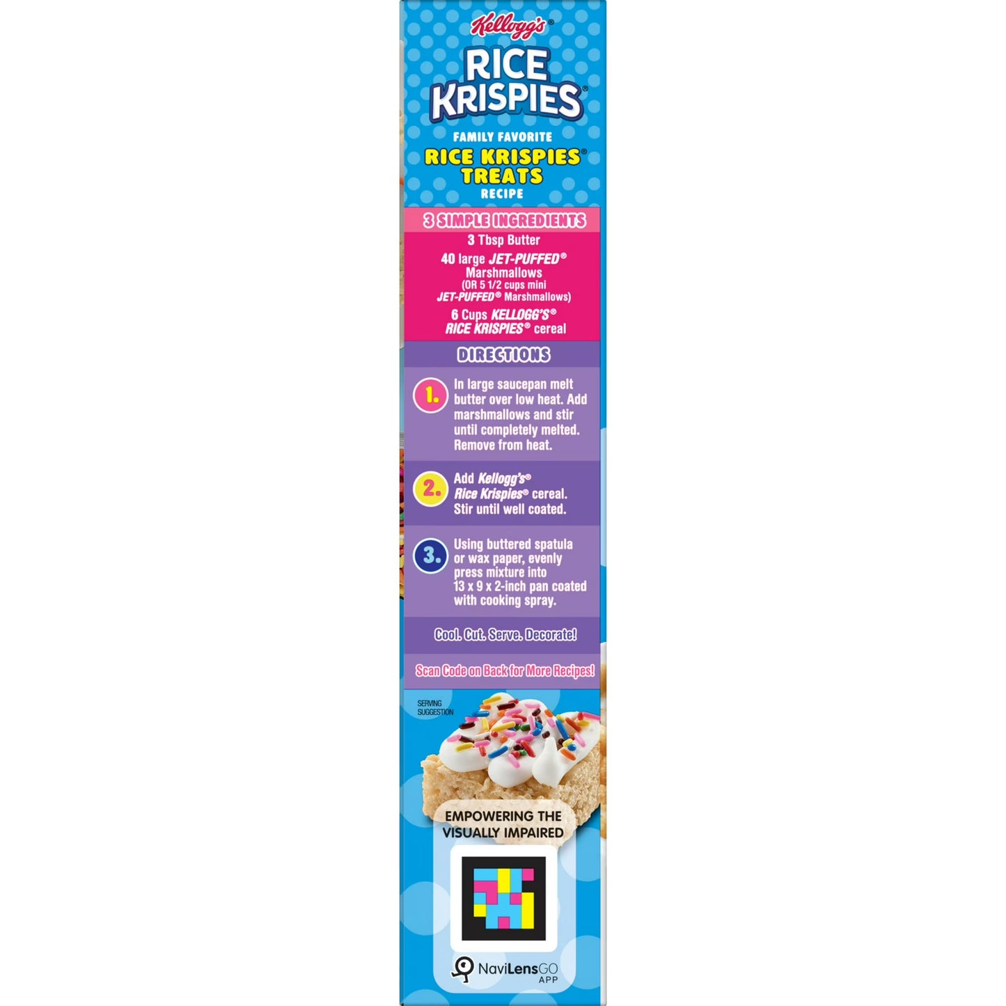(8 pack) Kellogg's Rice Krispies Original Breakfast Cereal, 8 Vitamins and Minerals, 9 oz