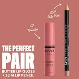 (2 pack) NYX Professional Makeup Butter Gloss, Non-Sticky Lip Gloss, Tiramisu, 0.27 Oz