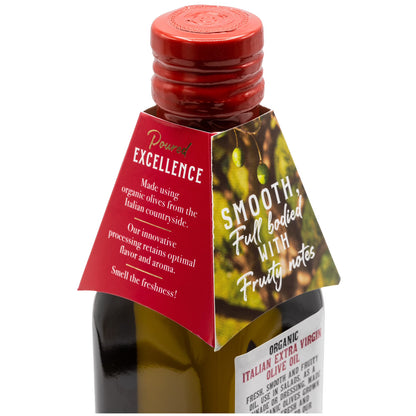 Novelli 100% Italian Organic Extra Virgin Olive Oil 16.9floz