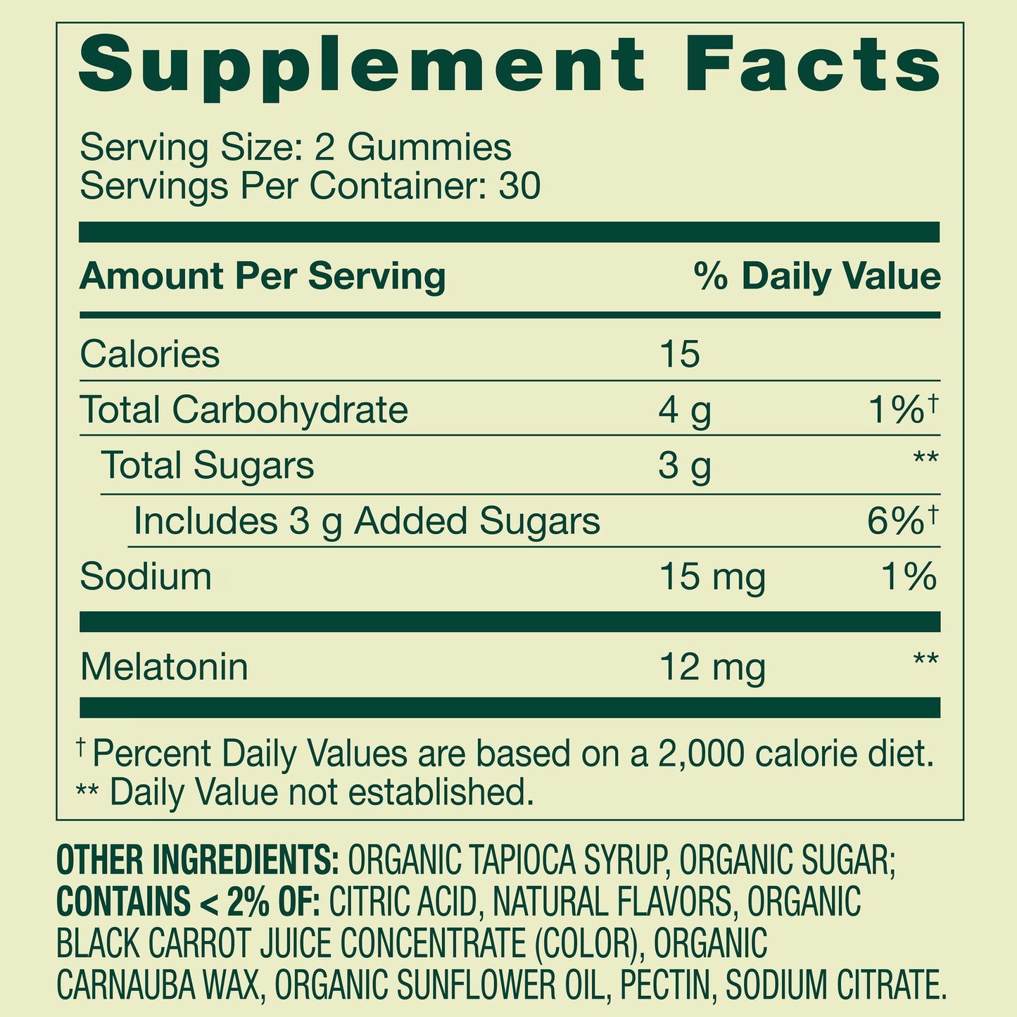 Spring Valley Ultra Strength Melatonin Sleep Support Dietary Supplement Vegetarian Gummies, 12 mg, 60 Count