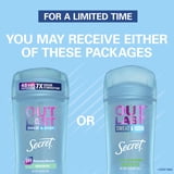 Secret Outlast Antiperspirant Deodorant for Women, Clear Gel, Unscented, 3.4 oz