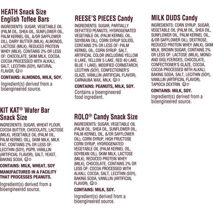 Hershey Assorted Flavored Snack Size Candy, Party Pack 33.08 oz