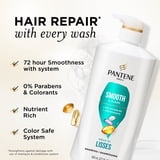 Pantene Pro-V Shampoo, Smooth and Sleek, All Hair Styles, 27.7 fl oz