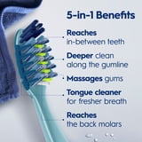 (2 pack) Oral-B Toothbrush Pack, Pro-Clean CrossAction Plaque Removal Manual Toothbrush, Soft Bristles, 4 Count