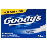 Goody's Extra Strength Headache Powder, 50 Powder Sticks