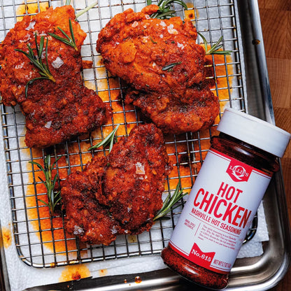 Lillie’s Q Nashville Hot Chicken Seasoning – Spicy Nashville Hot Seasoning & Chicken Rub; 5.7 oz
