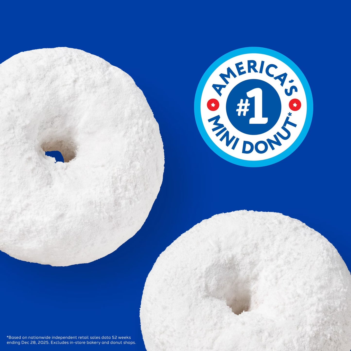 Hostess Donettes, Powdered Mini Donuts, 10 oz Bag