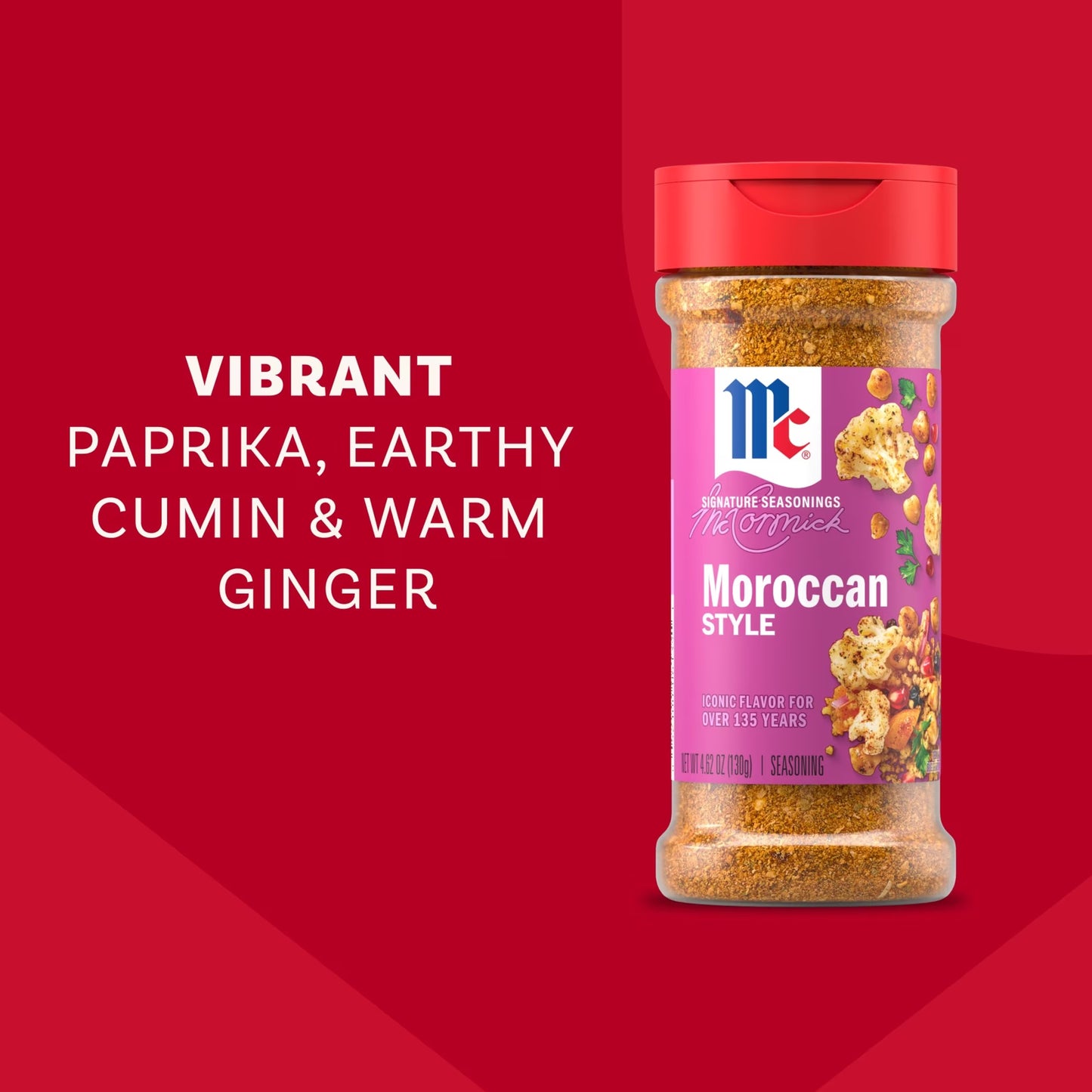 McCormick Moroccan Style Seasoning, 4.62 oz Packet