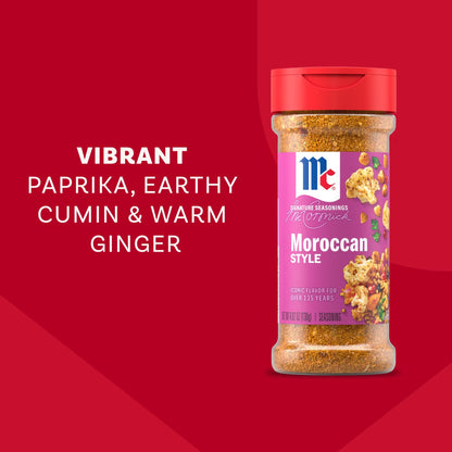 McCormick Moroccan Style Seasoning, 4.62 oz Packet