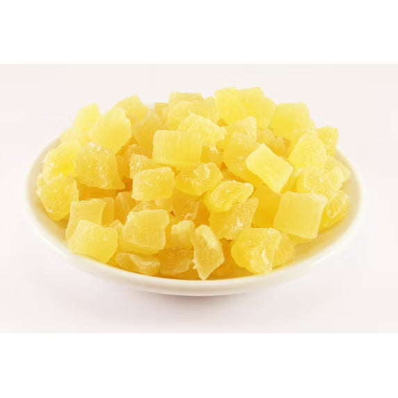 Diced Dried Pineapple, 0.5 Pounds — Kosher, Vegan — by Food to Live